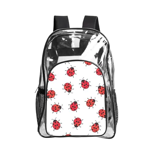 Sac transparent renforcé imperméable motif moucheté pour le voyage