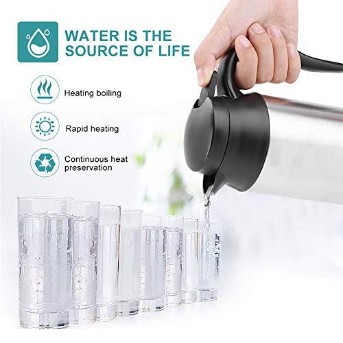 Tetera Eléctrica Portátil 750ml para Auto miniatura 5