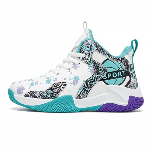 Boys Basketball Shoes Kids Basketball Sneakers Breathable Tennis Shoes for Boys Girls2