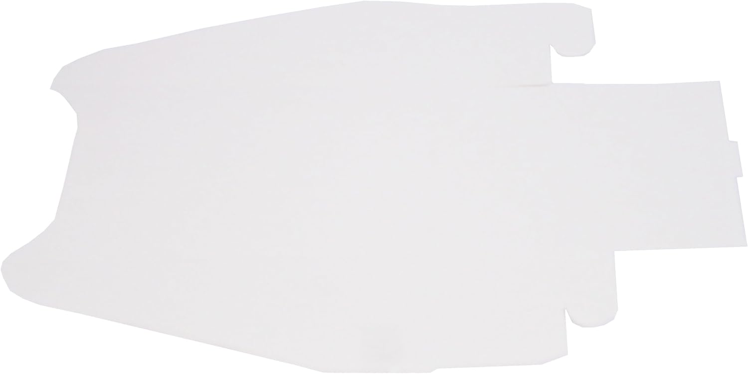 Friteshop Classic Belgian Waffle Tray - White – Disposable Cardboard Food Tray – Durable, Grease-Resistant Snack Trays – Easy Assemble, Fold-and-Serve - Spacious for All Waffle Sizes - 100 Pack