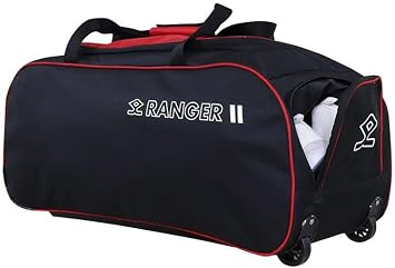 Shrey Ranger Wheelie Bag -Black & Red