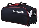 Shrey Ranger Wheelie Bag -Black & Red