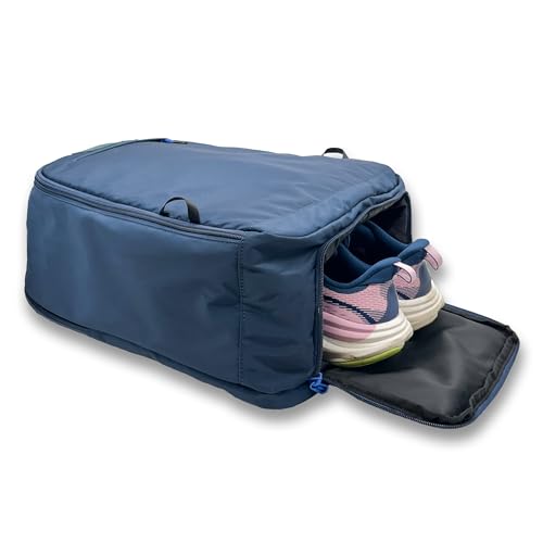 Backpack – Travel Bag, Airline-Inspired Weekender with Laptop Sleeve, Carry-On Size (Abyssal)3