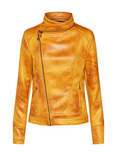 Desigual CHAQ_Millet - Chaqueta de entretiempo para mujer mostaza 42