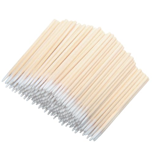 800Pcs Cotton Swabs, Cotton Swab,Cotton Buds,Cotton Tipped Applicator, Count Cotton Swab, Pointed Cotton Buds for Makeup, Eyebrow Tattoo, Beauty Care, Electronics and Detail Cleaning