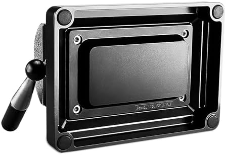 Classic Desktop Cigar Cutter - Quad Guillotine for 52-60 Ring Gauge Cigars, Straight & V-Cut Options, Sharp Stainless Steel Blade, for Dad & Friends