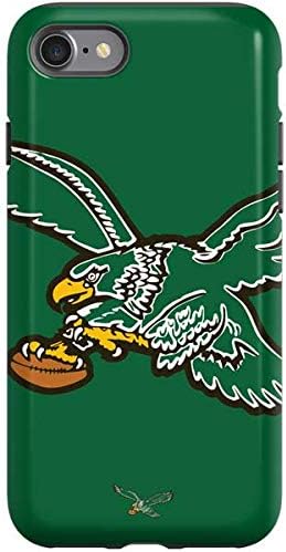 Skinit Funda para teléfono Pro compatible con iPhone SE (2 y 3 generación), diseño de logotipo retro de los Philadelphia Eagles con licencia oficial