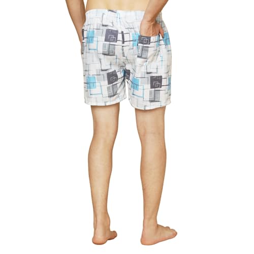 Image of Urban Scottish Ultra-Comfortable Men's Boxer Pants (Pack of 5) - 100% Cotton Material with A Stylish Print - Soft and Stretchy Elastic Waist Band - Dynamic Movement and Hardwearing Stitching