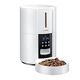 WOPET Cat and Dog Feeder - Voice Activated, Meal Scheduling, Multiple Pet
