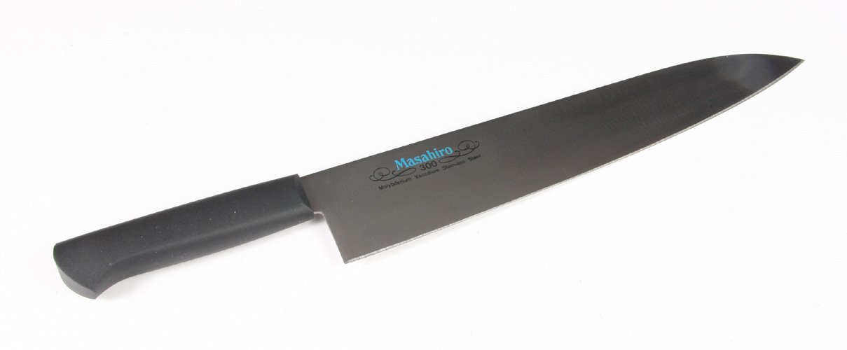 Amazon｜正広作 MV-P 牛刀300mm 黒 14314｜三徳包丁 オンライン通販
