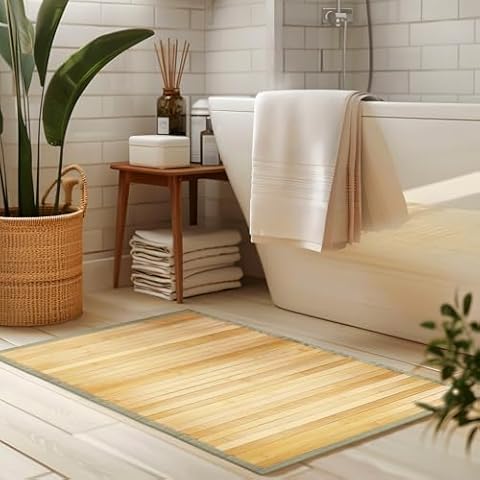 Tapis en Bambou Marigold - casa pura Cover