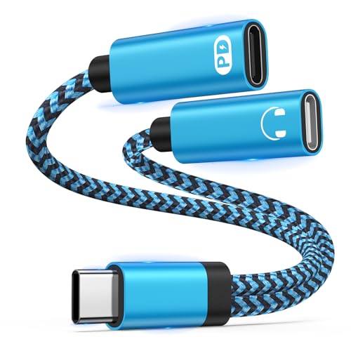 Plus de batterie faible avec le répartiteur USB C audio charge pour Google Pixel 9a