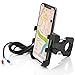 Produktbild MidGard Universal Motorrad Handyhalterung mit USB-Ladefunktion Roller Smartphone-Halter für Handy, Smartphone, Navi usw.