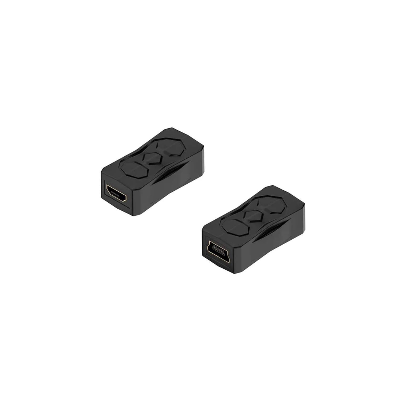 fengpeng 1-10PCS USB to Micro Type-C Adapter Converter USB Male Female for Phone Tablet Camera Charging Adaptor(USB Female to Male,10 PCS)