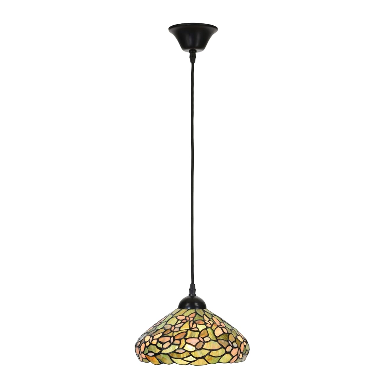 Lampe suspendue Tiffany de style rétro Art Deco Trade Settle Down - 5