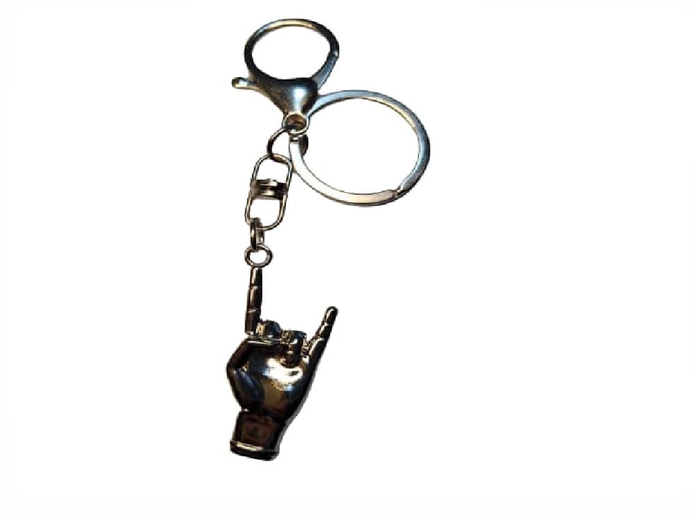 Cuerno De La Suerte Napolitano - 2 Cuernos + Tarjeta Regalo | Amuleto Portafortuna | Llavero Decorativo