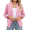 Womens Oversize Pink Blazers for Women Plus Size (... #2