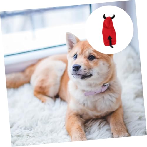 Disfraz Halloween diablito para perro talla XL miniatura 7