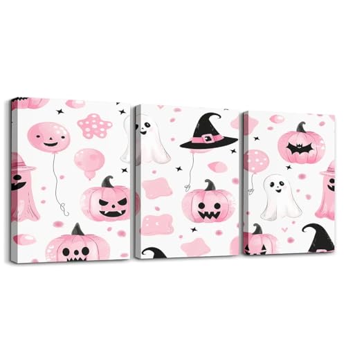 Toile citrouilles Halloween pour habiller les murs vides de la chambre d'enfant
