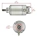 Caltric Starter Compatible With Suzuki Atv Lt-Z400 Z Quadsport 398 2003-2009