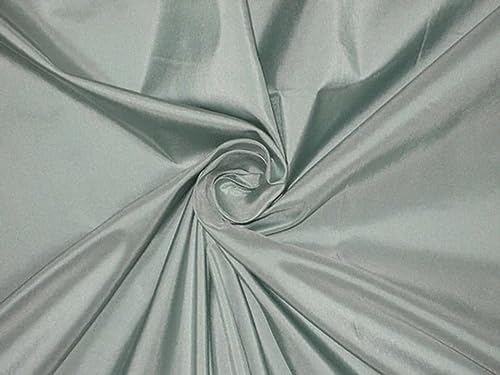 Soie pure bleu cristal : tissu taffetas de prestige pour robe de mariée