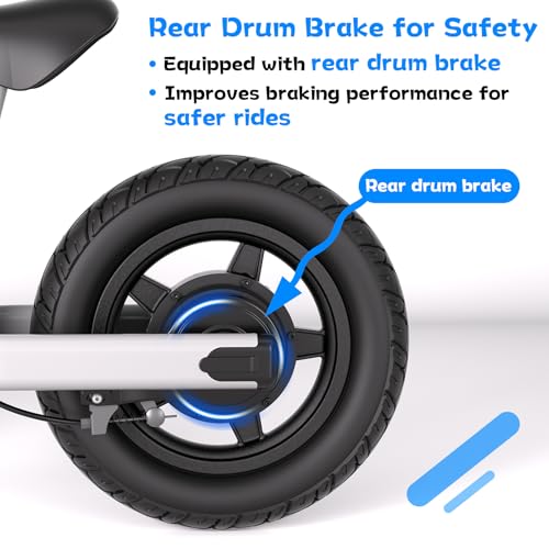 Image of Hiboy BK1 Kids Electric Balance Bike, Ages 3-5, 12-Inch Tires, UL 2272 | Two speed modes at 5.6 and 9 MPH, adjustable seat and up to 4.9-mile range