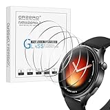 NEWZEROL 4 Pezzi Vetro Temperato Compatibile per Xiaomi Watch 5 Pellicola, [Senza Bolle] [Anti-Graffio] [Copertura Completa] Pellicola Protettiva in Vetro Temperato Schermo ad Alta Risoluzione