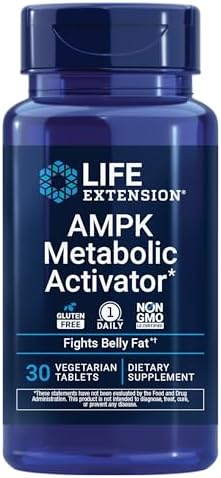 Life Extension, AMPK Metabolic Activator, 30 Vegetarian Tablets
