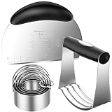 Pastry Cutter Biscuit Cutter Dough Cutters, Stainless Steel...