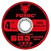 FOXBC 4-1/2 Inch Cut Off Wheel Discs for Angle Grinder, Cutting for Metal & Stainless Steel, 4-1/2
