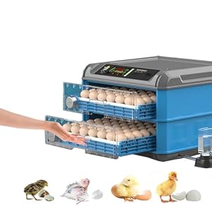 Zhfengzhuz 192/256/500 Eier Automatischer Eierbrutschrank