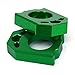 JFG RACING Dirt Bike Rear Axle Block,CNC Aluminum Chain Tensioner Adjuster for KX250F 04-16/KX450F 06-16/KLX450R 08-15/KX125 KX250 03-08