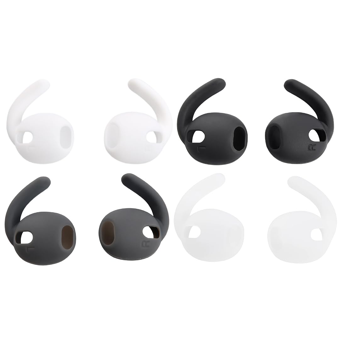 4 Paia Orecchie in silicone per Sams ung Galaxy Buds3, Antiscivolo di ricambio per Galaxy Buds3, SM-R50