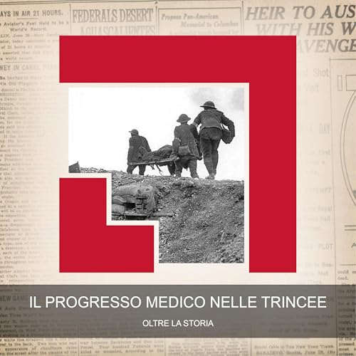 『Il Progresso Medico nelle Trincee』のカバーアート