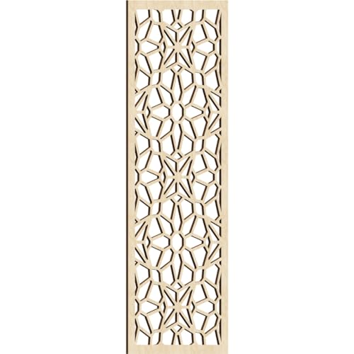 Lock Haven Decorative Pierced Fretwork Wood Wall Panels, 23 3/8"W x 59 3/8"H x 3/8"T, Birch