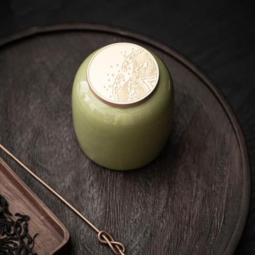 Boîtes de thé en céramique hermétiques ENGENDER | Bocaux rangement cuisine étanches - 5