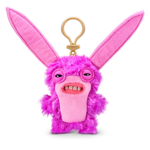 Fuggler Key Rings 5' Plush Keychain - Purple