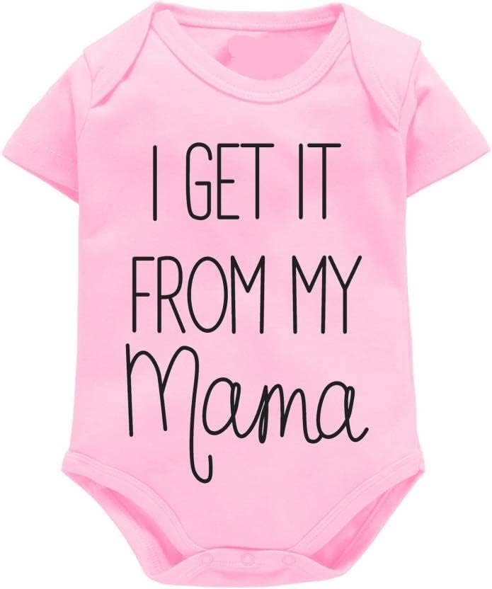 Baby Bodysuits (9-12 Months, Pink)