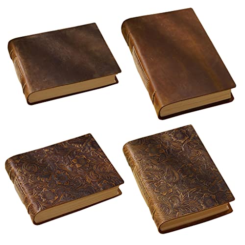 Bloc-notes en cuir fait main Labstandard retro vertical pour croquis et ecriture - 3