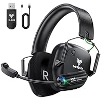 WESEARY WG4 Cascos Gaming Inalambricos, Auriculares Gaming de