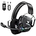 WESEARY Wireless Gaming Headset for PC, PS5, PS4, Mac, Switch, Mobile Dual-Mode 2.4GHz & Bluetooth 5.4, Gaming Headphones with ENC Noise Cancelling Mic, Ultra-Low Latency, Stereo Sound, Soft Earmuffs