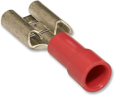 MOLEX 19017-0014 TERMINAL, FEMALE DISCONNECT, 0.25IN, RED (50 pieces)