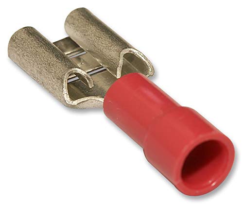 Molex 19017-0014 Terminal, Female Disconnect, 0.25In, Red (50 Pieces) #TOP3