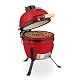 Kamado-Grill Relaxdays, 32 cm, Keramikgrill mit Thermometer