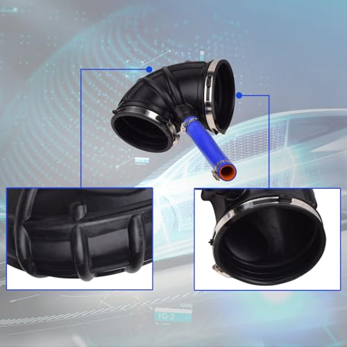 53032944AL duto de tubo de mangueira inferior de ressonador de admissão de ar compatível com Dodge R