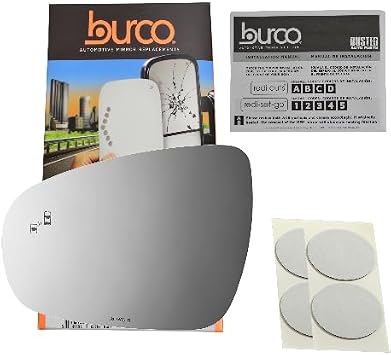 Compatible with Driver Mirror Glass Lens w/Blind Spot ES, GS, RC, is, LS No Rear Mount