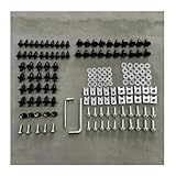 Écrous Carénage Vis De Carénage Moto pour YZF R6 2003 2005 Kit Carrosserie avec Clé, Rondelles Et Pièces Rechange Vis De Carrosserie
