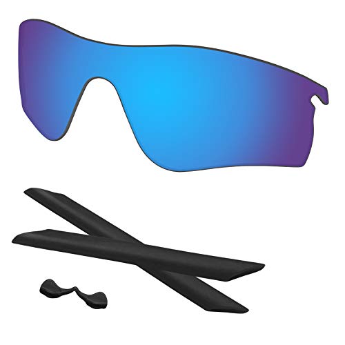 Image of RadarLock Path Lenses & Rubber Kits Replacement for Oakley Sunglass OO9181 Polarized