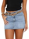 mini jupe jean levis Matériau : jupe courte en jean de haute qualité, très douce et confortable, élégante et à la mode, très adaptée pour le printemps et l'été.