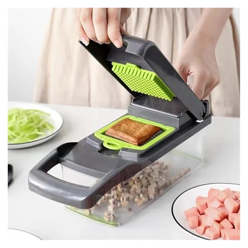 Cortadora y picadora 4 en 1 para verduras miniatura 6